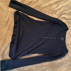 A&F ribbed long sleeve